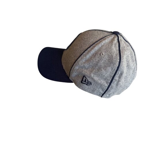 Chicago Bears New Era S/M Cap Gray & Navy Wool Blend - Picture 2 of 6